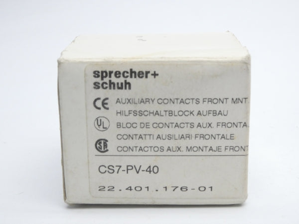 SPRECHER+SCHUH CS7-PV-40 690V 10A NSMP