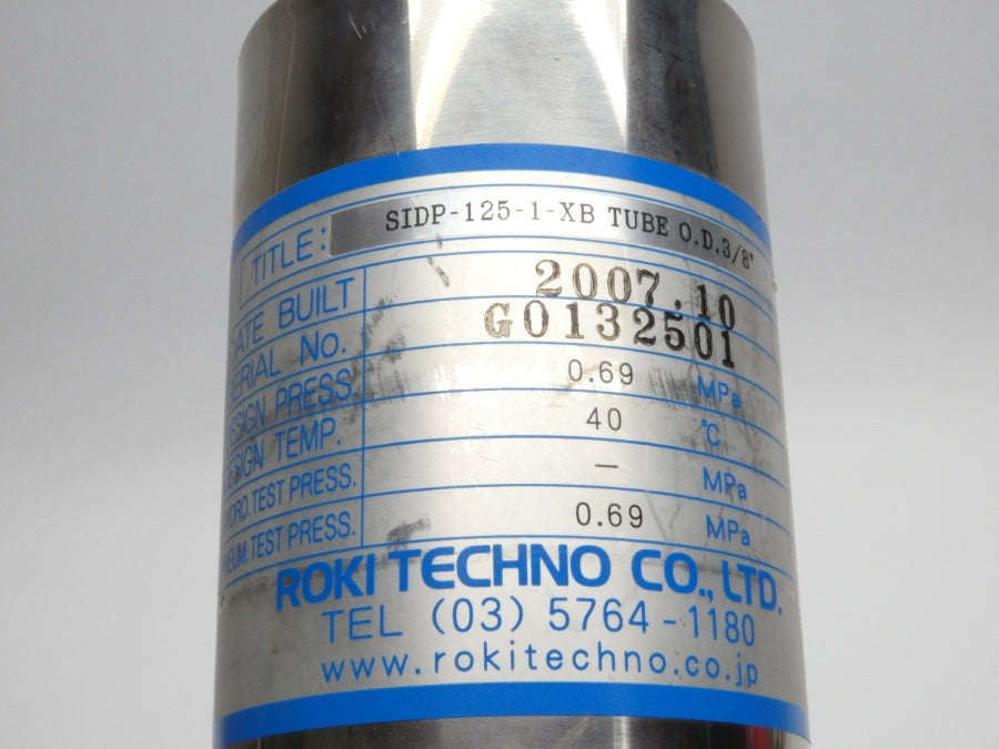 ROKI TECHNO SIDP-125-1-XB NSNP
