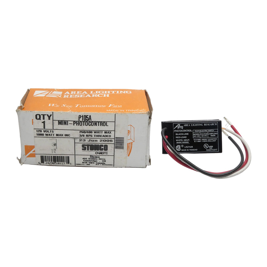 AREA LIGHTING RESEARCH P105A  120V 15.0A NSMP