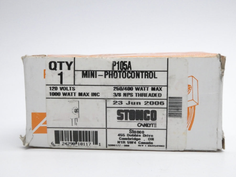 AREA LIGHTING RESEARCH P105A  120V 15.0A NSMP