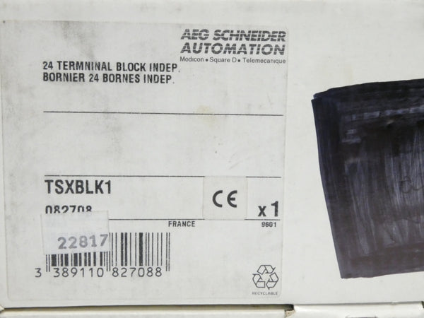 AEG SCHNEIDER AUTOMATION TSXBLK1 (AS IS) NSMP