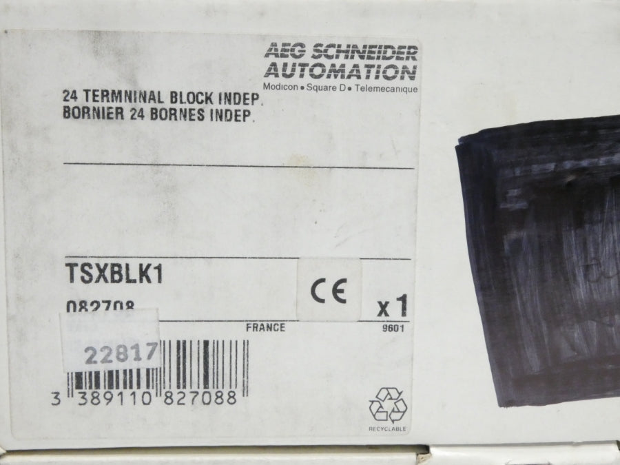 AEG SCHNEIDER AUTOMATION TSXBLK1 (AS IS) NSMP
