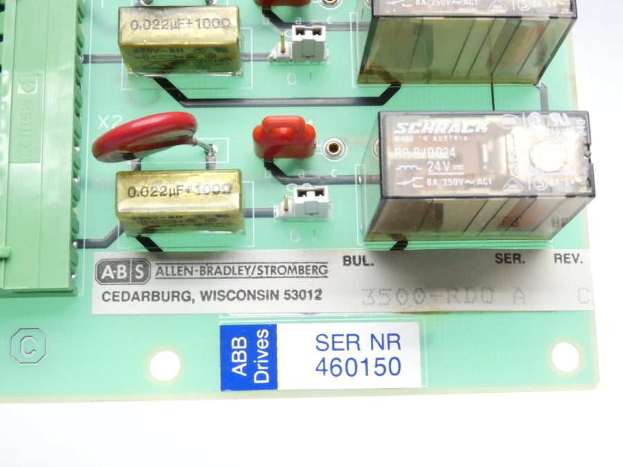 ALLEN BRADLEY 3500-RDO SER. A REV. C UNMP