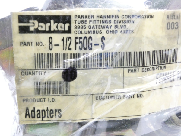 PARKER 8-1/2-F50G-S NSNP