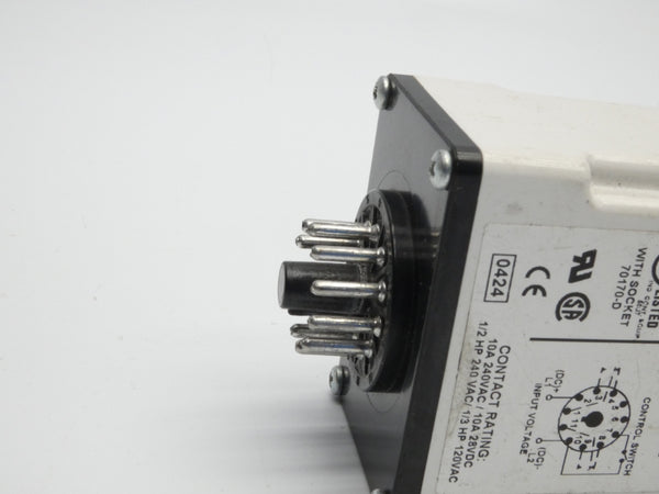 MACROMATIC TR-51628-07T9 SER. B 24VAC/DC 0.3-30S (NO KNOB) UNMP