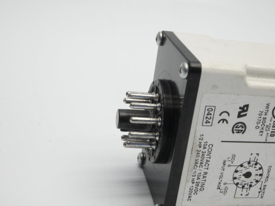 MACROMATIC TR-51628-07T9 SER. B 24VAC/DC 0.3-30S (NO KNOB) UNMP