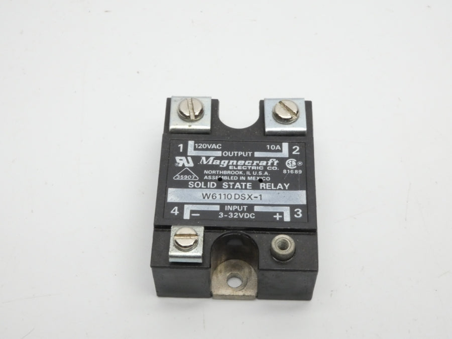 MAGNECRAFT W6110DSX-1 120VAC 10A UNMP