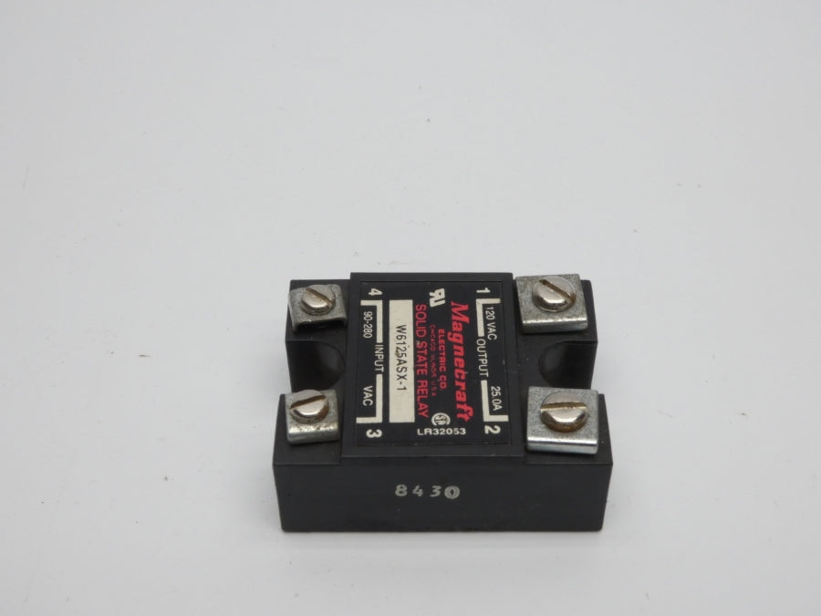 MAGNECRAFT W6125SZX-1 90-280VAC 25.0A UNMP