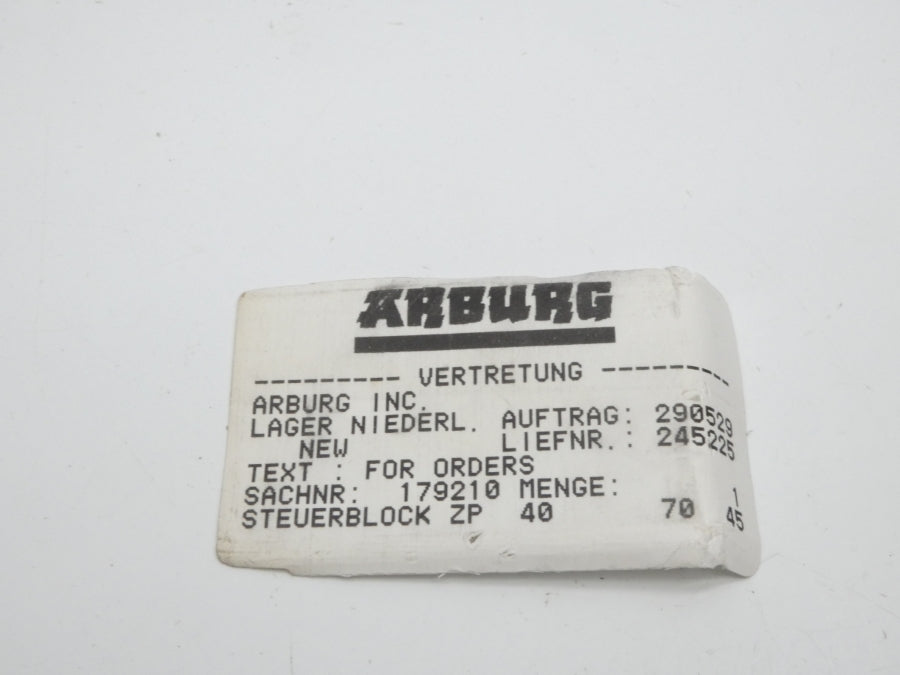 ARBURG 179.210 NSNP