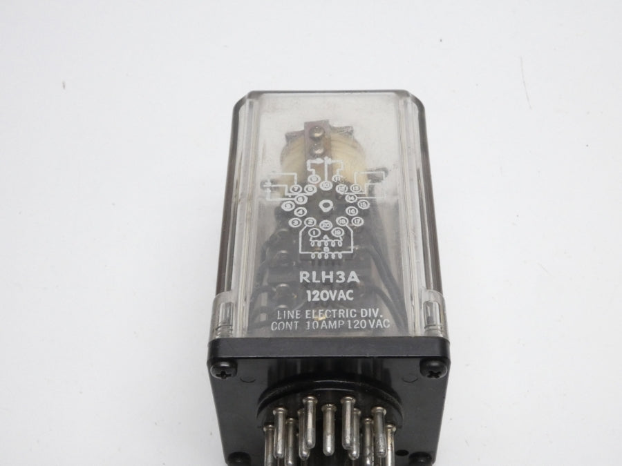 LINE ELECTRIC RLH3A 120VAC 10A UNMP