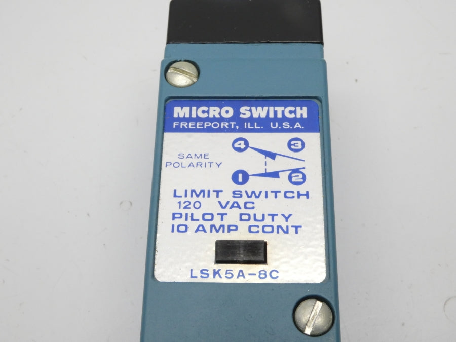 MICRO SWITCH LSK5A-8C 120VAC 10A NSMP