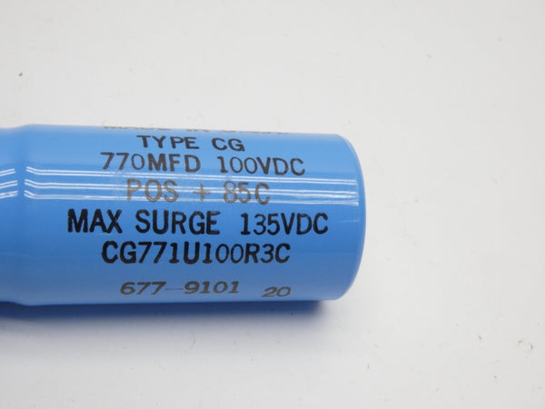 MALLORY CG771U100R3C 677-9101 135VDC NSMP