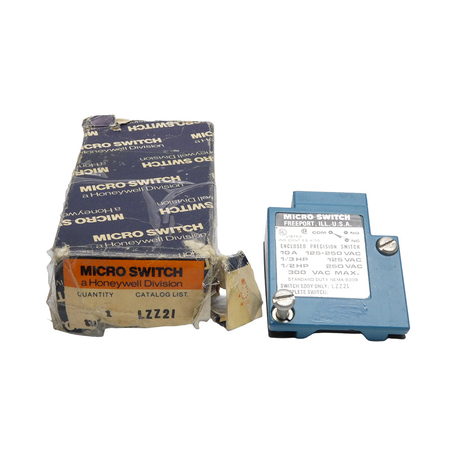 MICRO SWITCH LZZ21 300VAC 10A NSMP