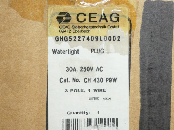 CEAG CH430P9W 240VAC 30A NSMP