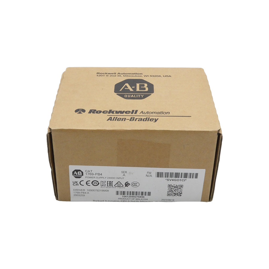 ALLEN BRADLEY 1769-PB4 SER. A VER. 09 24VDC DATE: 2023 NSFS