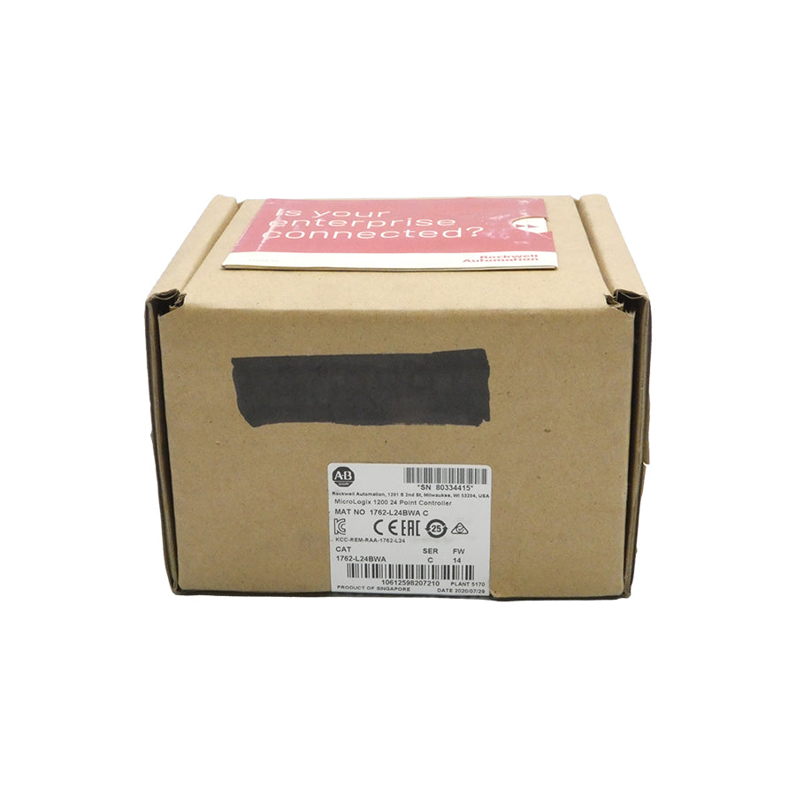 ALLEN BRADLEY 1762-L24BWA SER. C F/W 14 DATE: 2020 NSFS