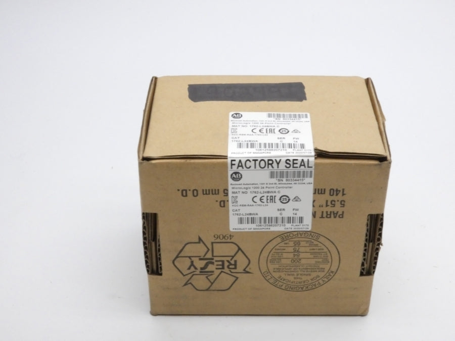 ALLEN BRADLEY 1762-L24BWA SER. C F/W 14 DATE: 2020 NSFS