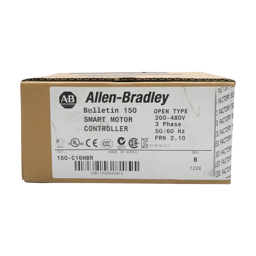 ALLEN BRADLEY 150-C16NBR SER. A F/W 2.10 200-480V NSFS