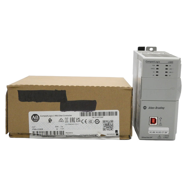 ALLEN BRADLEY 1769-L33ER SER. A F/W 1.004 24.0VDC NSMP