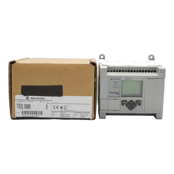 ALLEN BRADLEY 1763-L16BBB SER. B F/W 9.0 REV. F 24VDC 1.5A NSMP