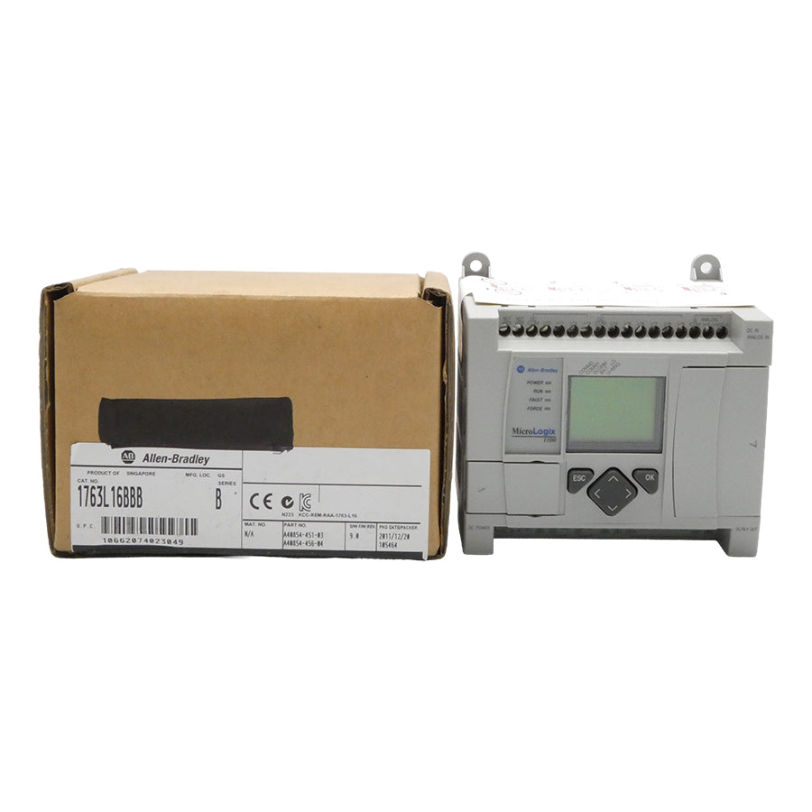 ALLEN BRADLEY 1763-L16BBB SER. B F/W 9.0 REV. F 24VDC 1.5A NSMP
