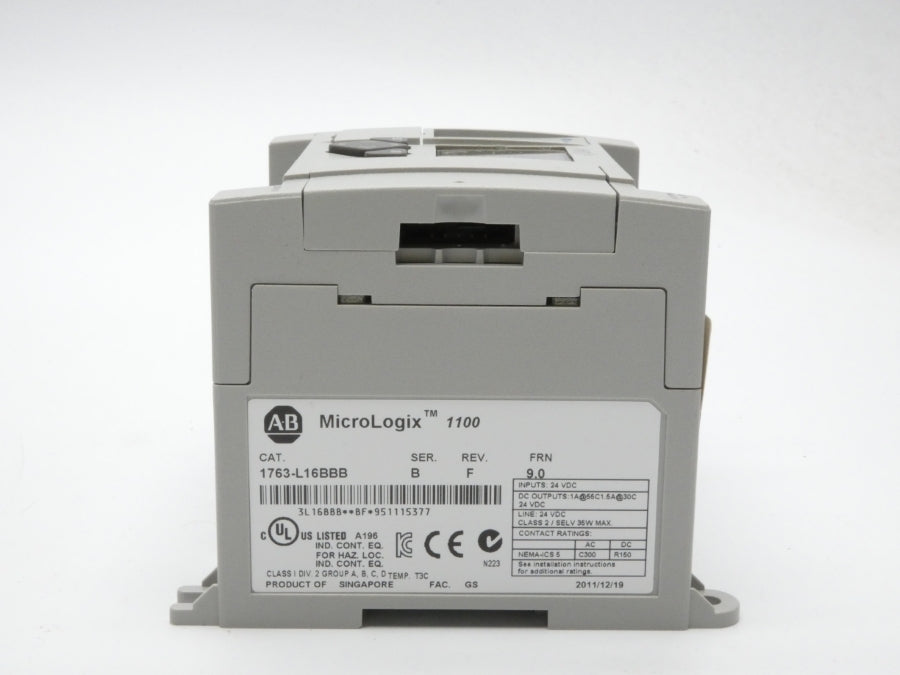 ALLEN BRADLEY 1763-L16BBB SER. B F/W 9.0 REV. F 24VDC 1.5A NSMP
