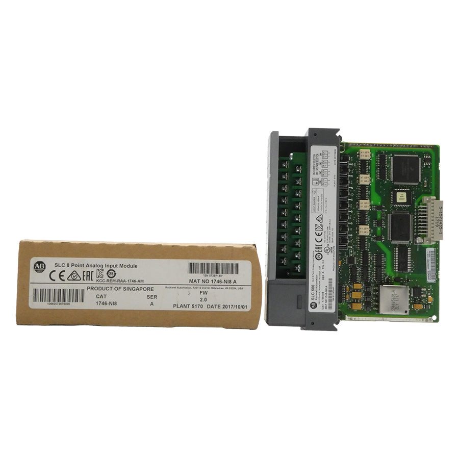 ALLEN BRADLEY 1746-NI8 SER. A F/W 2.0 10VDC NSMP