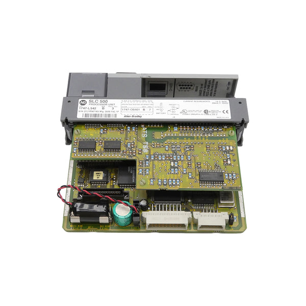 ALLEN BRADLEY 1747-L542 SER. B F/W 7 REV. 3 24VDC 1A UNMP