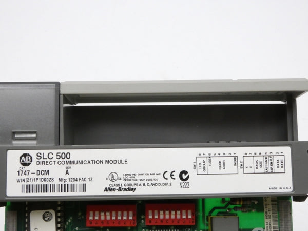 ALLEN BRADLEY 1747-DCM SER. A (NO ADAPTER) UNMP