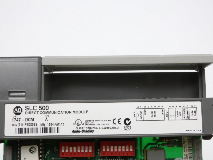 ALLEN BRADLEY 1747-DCM SER. A (NO ADAPTER) UNMP