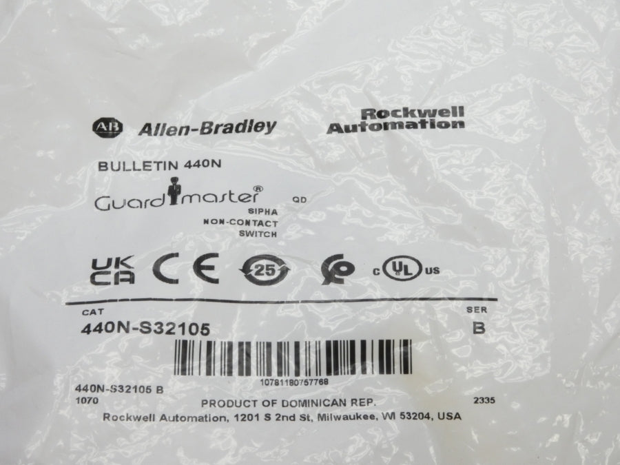 ALLEN BRADLEY 440N-S32105 SER. B NSMP