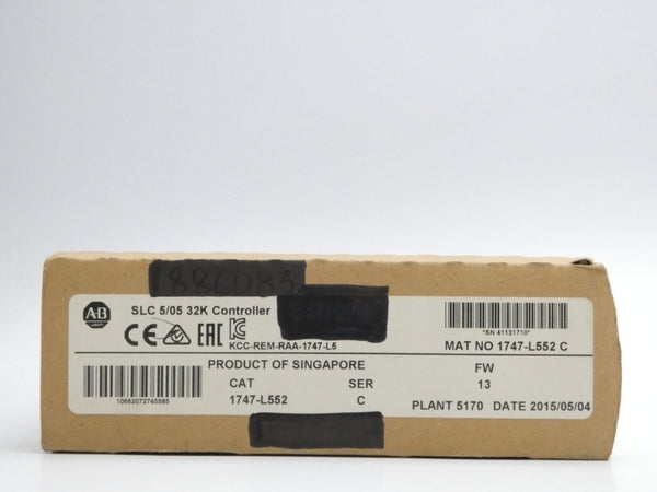 ALLEN BRADLEY 1747-L552 SER. C F/W 13 24VDC 1A NSMP