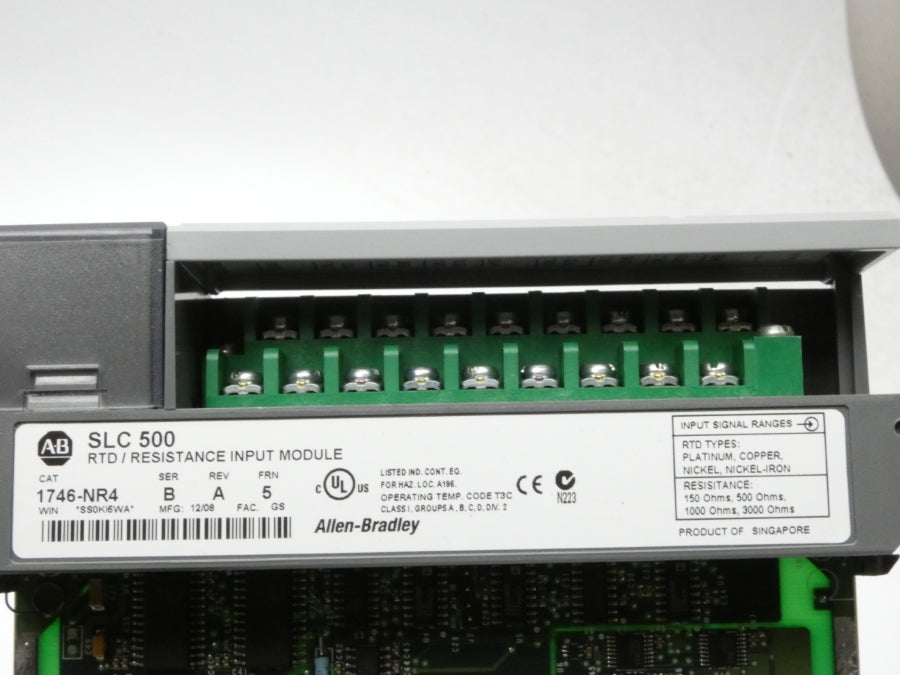 ALLEN BRADLEY 1746-NR4 SER. B F/W 5 REV. A NSMP