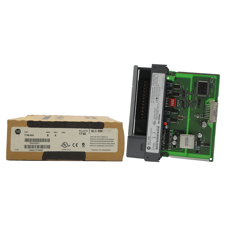 ALLEN BRADLEY 1746-NI4 SER. B REV. A 10VDC NSMP