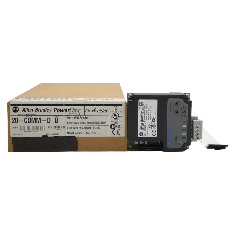 ALLEN BRADLEY 20-COMM-D SER. B F/W V2.001 24VDC (AS IS) NSMP