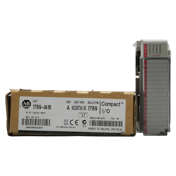 ALLEN BRADLEY 1769-IA16 SER. A F/W 3.1 VER. 03 24VDC NSMP