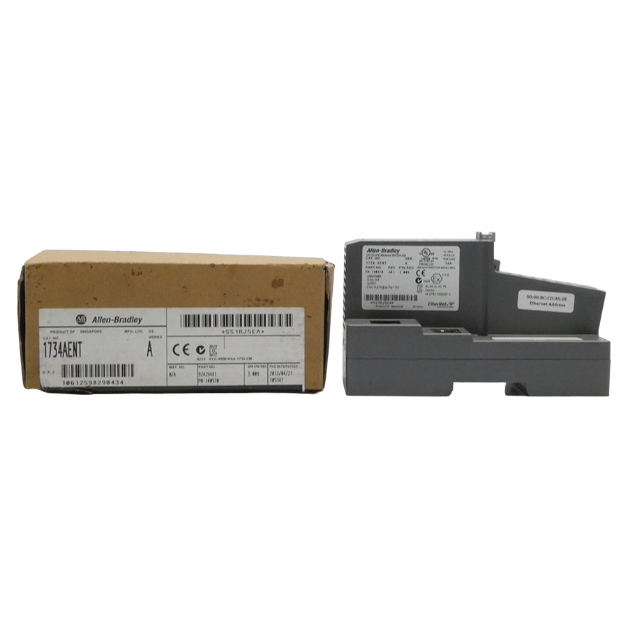 ALLEN BRADLEY 1734-AENT SER. A F/W 3.009 REV. A01 24VDC 10A NSMP