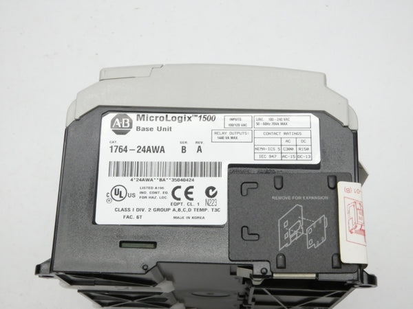 ALLEN BRADLEY 1764-24AWA SER. B REV. A 100/120VAC NSNP