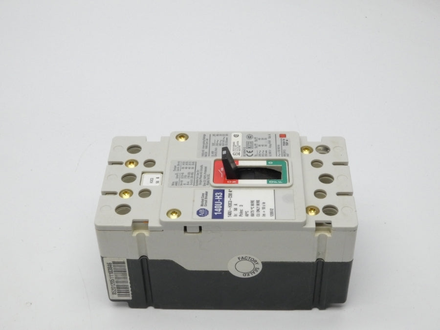 ALLEN BRADLEY 140U-H3C3-C50 SER. A 480V 50A NSMP