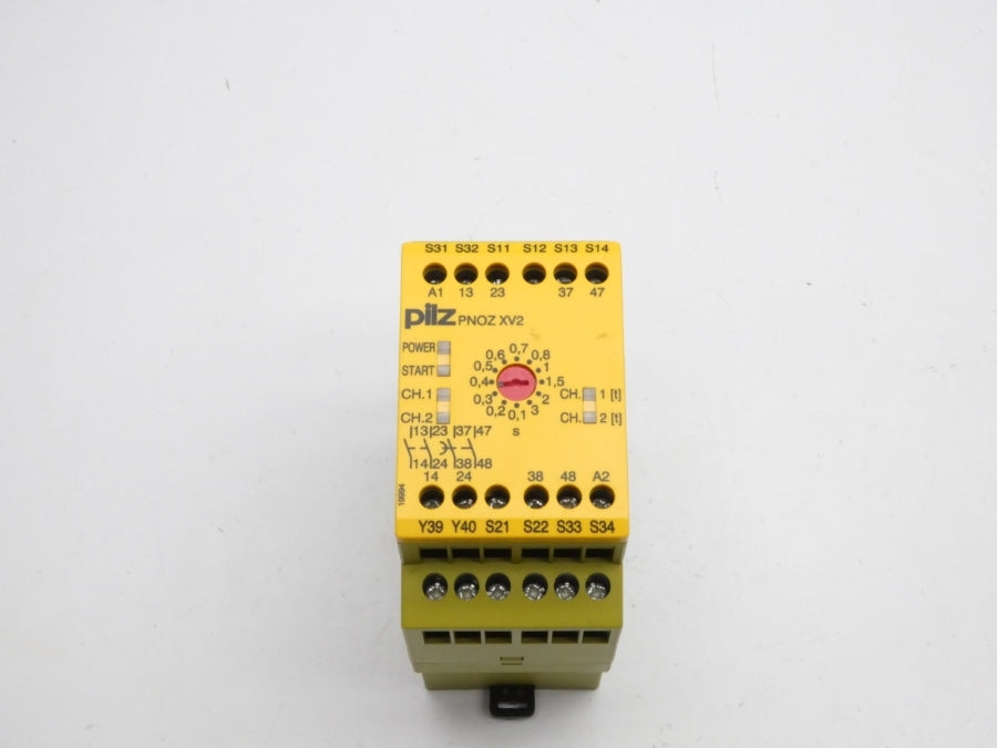 PILZ PNOZXV2-3/24VDC-2N/O-2N/O-T 774502 24VDC 8.0A 3SEC NSNP