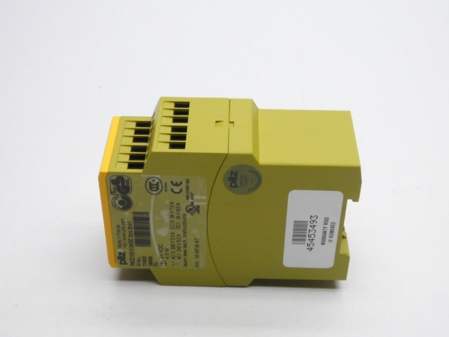 PILZ PNOZXV2-3/24VDC-2N/O-2N/O-T 774502 24VDC 8.0A 3SEC NSNP