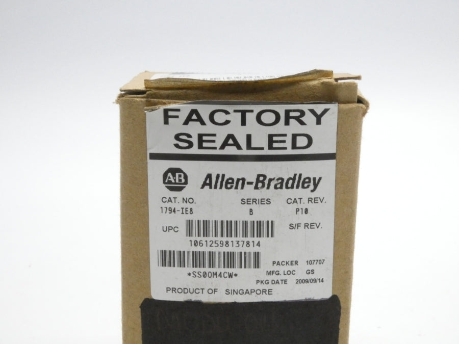 ALLEN BRADLEY 1794-IE8 SER. B REV. B05 24VDC NSMP