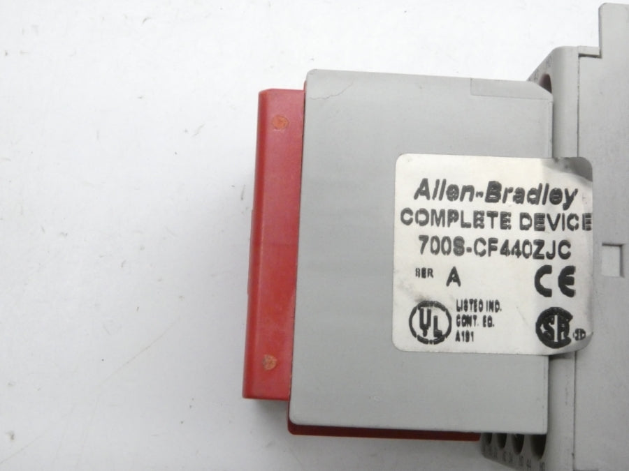 ALLEN BRADLEY 700S-CF440ZJC SER. A 24VDC 20A (AS IS) NSNP