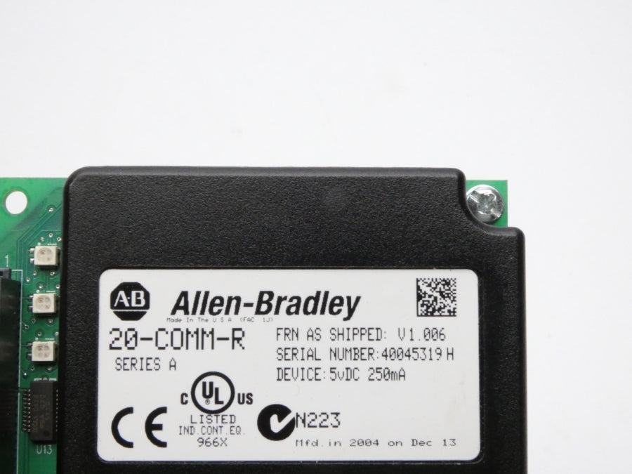 ALLEN BRADLEY 20-COMM-R SER. A F/W V1.006 5VDC (AS IS) NSNP
