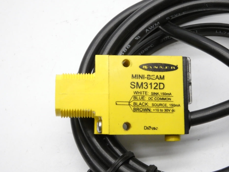 BANNER ENGINEERING SM312D 10-30VDC UNMP