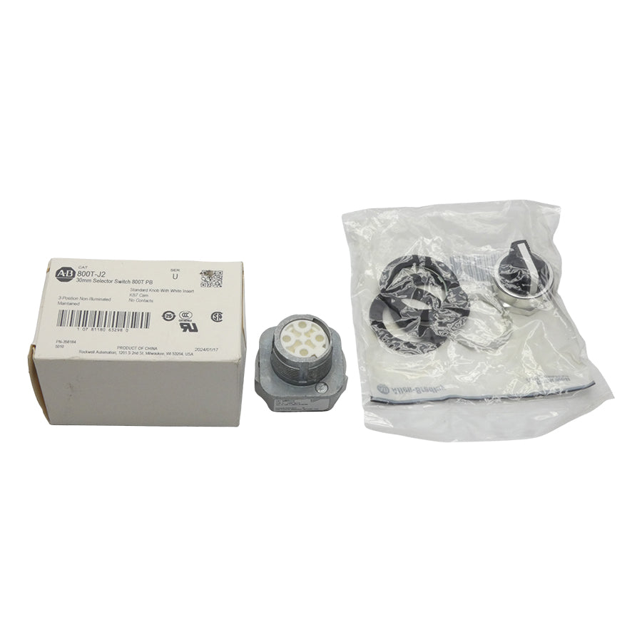 ALLEN BRADLEY 800T-J2 SER. U (WH) NSMP