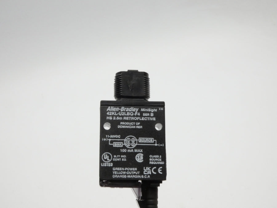ALLEN BRADLEY 42KL-U2LBQ-F4 SER. B 11-30VDC NSNP
