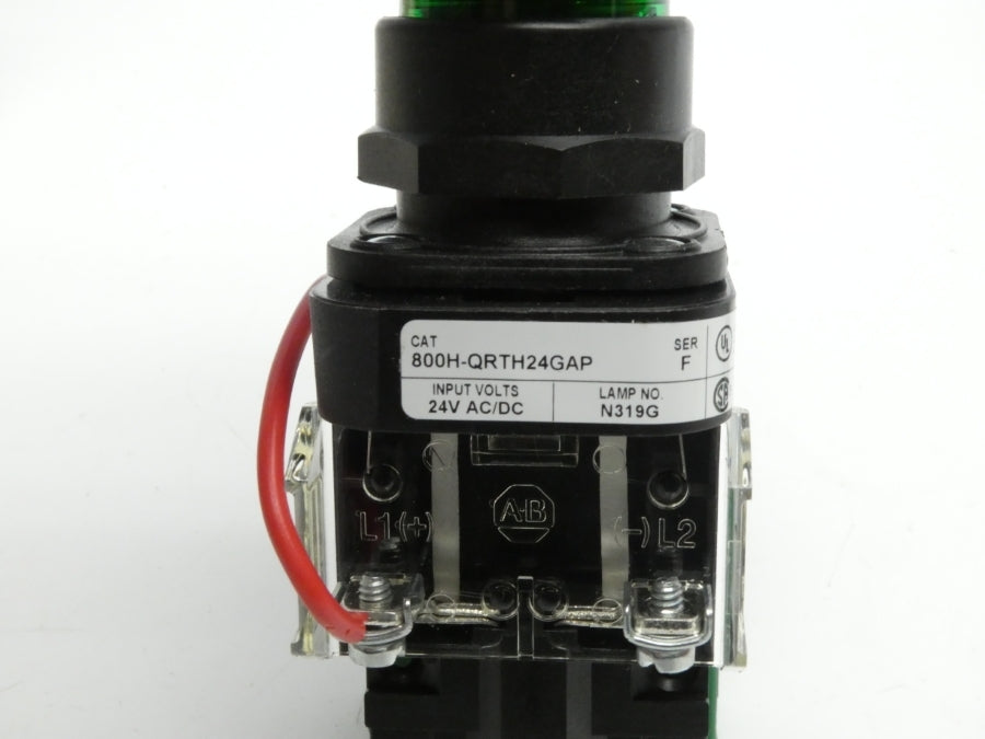 ALLEN BRADLEY 800H-QRTH24GAP SER. F 24V (WH) NSMP