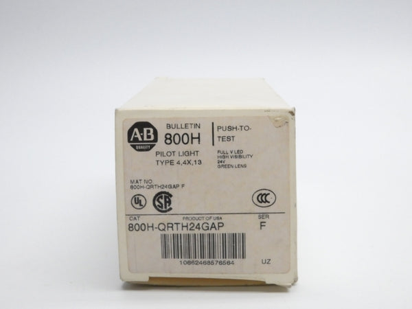 INDUSTRIAL SPARE PART 800H-QRTH24GAP SER. F 24V (WH) NSMP