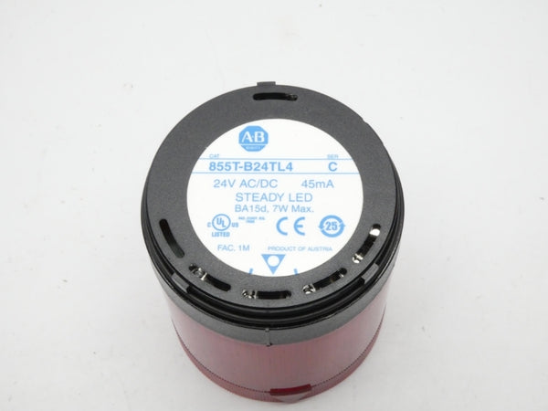 INDUSTRIAL SPARE PART 855T-B24TL4 SER. C 24V (NO BULB) (WH) NSMP